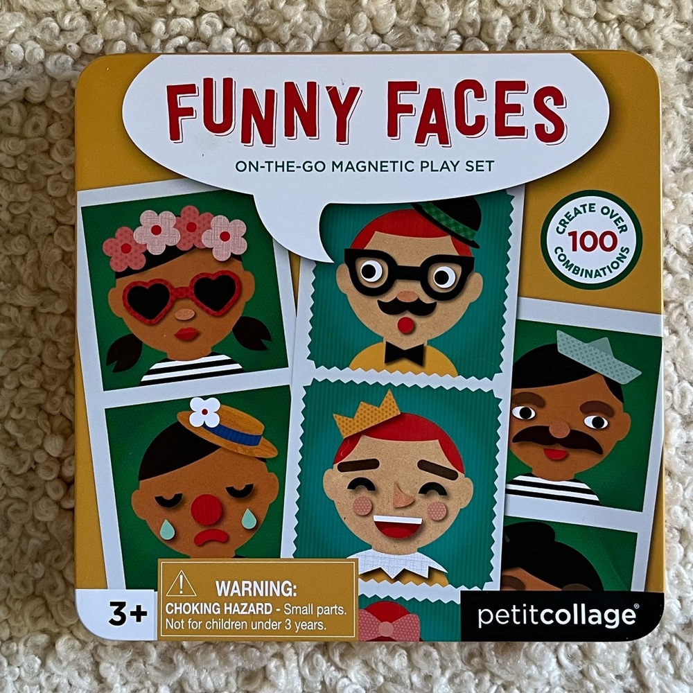 Petit. Collage Magnetic Funny Faces